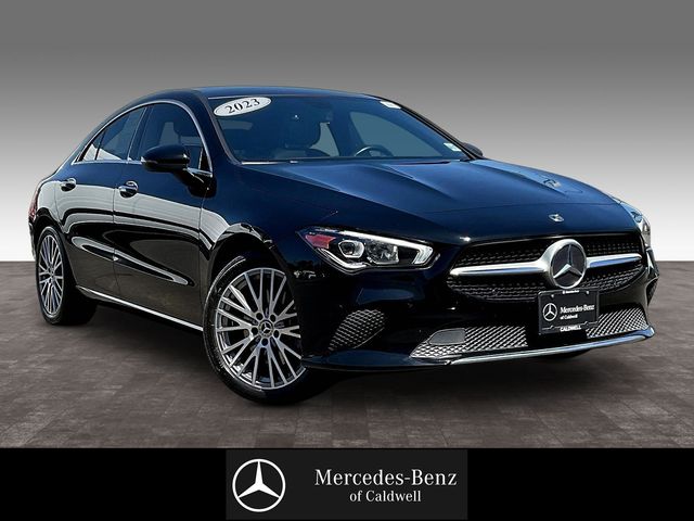 Night Black 2023 Mercedes-Benz CLA Coupe All-Wheel Drive 7-Speed Automatic