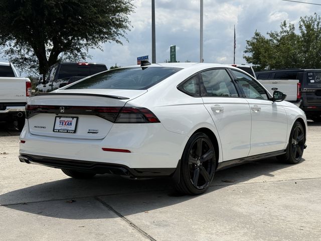 2025 Honda Accord Hybrid Sport-L White at River Oaks CDJR