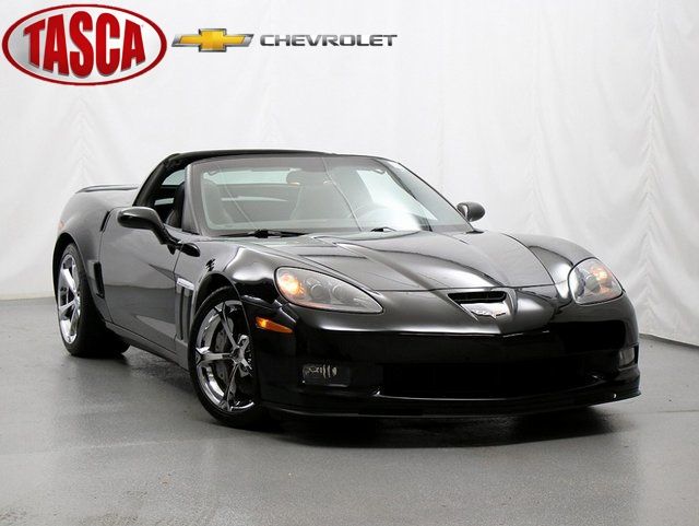 Black 2011 Chevrolet Corvette Z16 Grand Sport 3LT Coupe RWD Coupe Rear-Wheel Drive 6-Speed Automatic