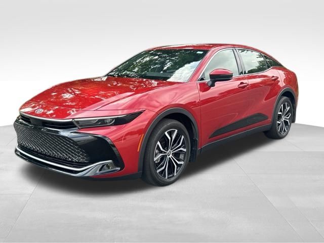 Supersonic Red 2023 Toyota Crown Sedan All-Wheel Drive Continuously Variable Transmission