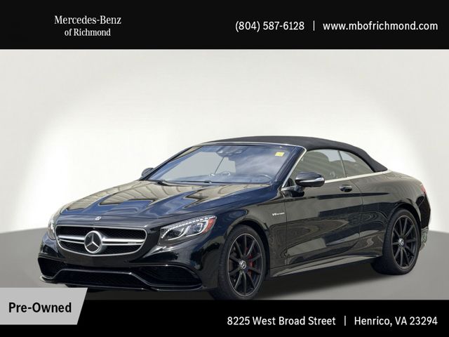 Black 2017 Mercedes-Benz S-Class Convertible All-Wheel Drive 7-Speed Automatic