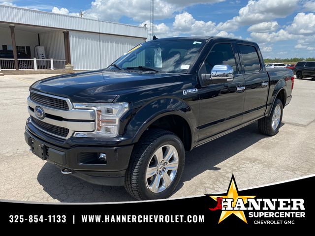 Black Metallic 2020 Ford F-150 Pickup Truck Four-Wheel Drive Automatic
