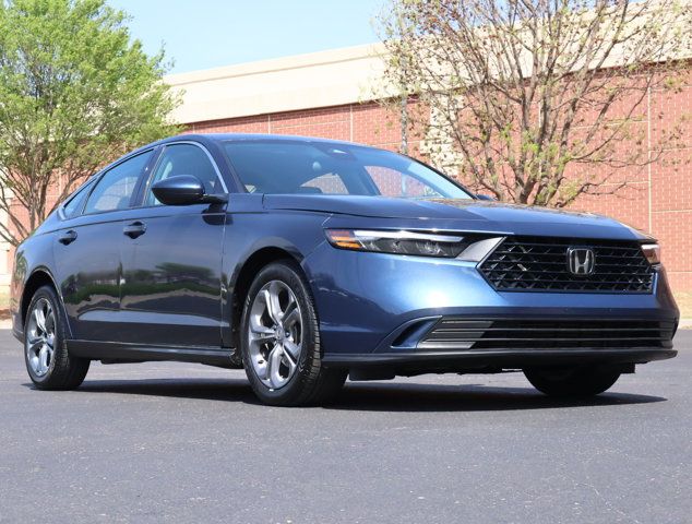 Blue 2024 Honda Accord EX FWD Sedan Front-Wheel Drive Continuously Variable Transmission