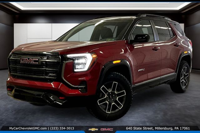 Volcanic Red Tintcoat 2026 GMC Terrain AT4 AWD SUV / Crossover Four-Wheel Drive 8-Speed Automatic Overdrive