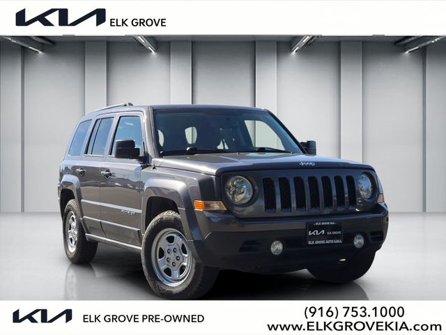 Gray (Granite Crystal Metallic Clearcoat) 2016 Jeep Patriot Sport SUV / Crossover Front-Wheel Drive Continuously Variable Transmission