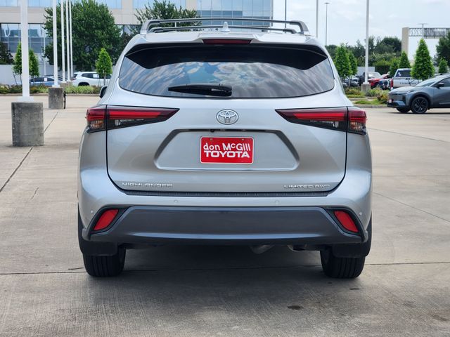 2025 Toyota Highlander Limited Silver at Monument Chevrolet