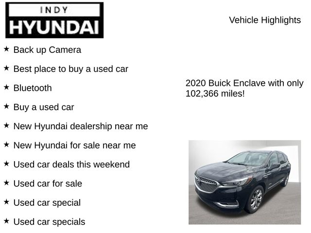 Used 2020 Buick Enclave For Sale in Indianapolis, IN