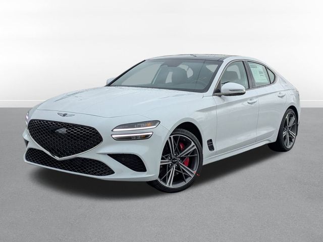 Uyuni White 2025 Genesis G70 2.5T Standard RWD Sedan Rear-Wheel Drive 8-Speed Automatic