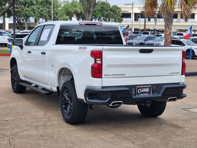 2023 Chevrolet Silverado 1500 Custom Trail Boss White at Gullo Toyota
