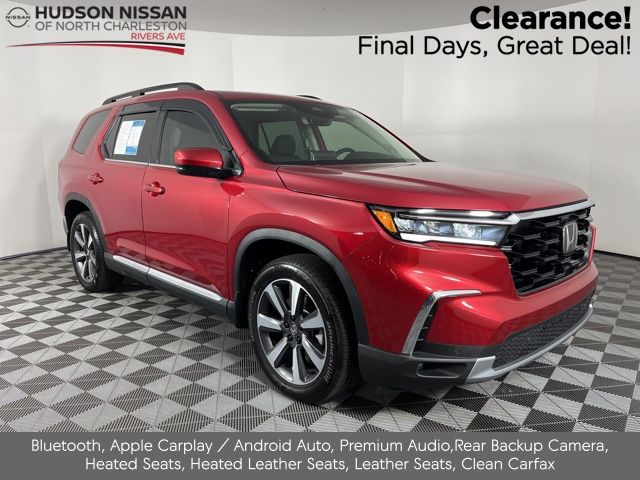 Radiant Red Metallic II 2025 Honda Pilot Touring AWD SUV / Crossover All-Wheel Drive Automatic