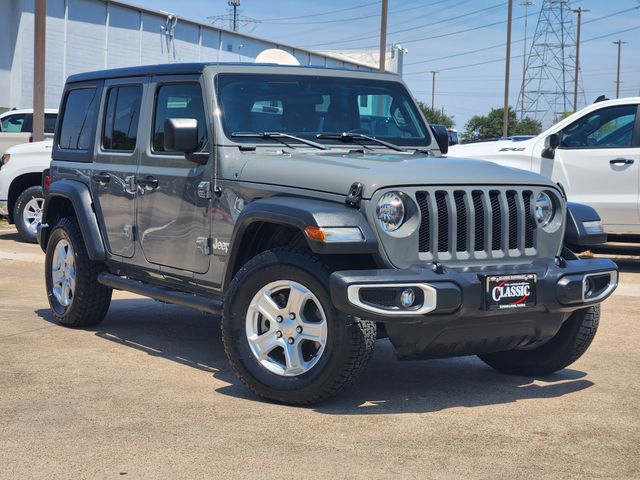 Sting-Gray Clearcoat 2018 Jeep Wrangler SUV / Crossover Four-Wheel Drive 8-Speed Automatic