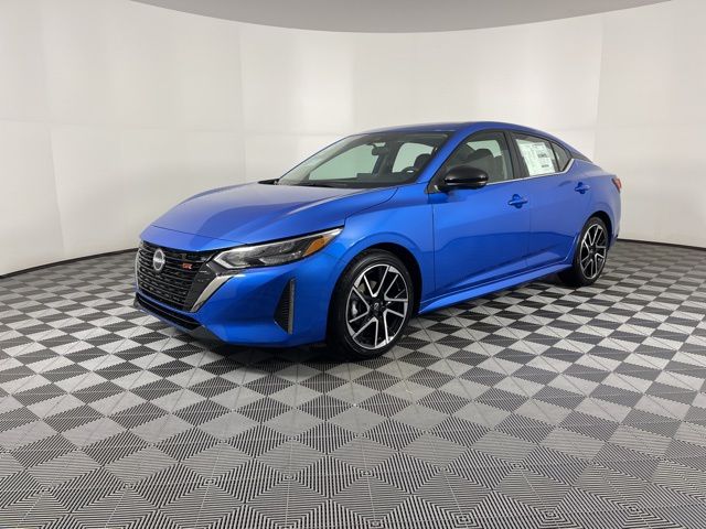 2025 Electric Blue Metallic Nissan Sentra SR FWD Sedan