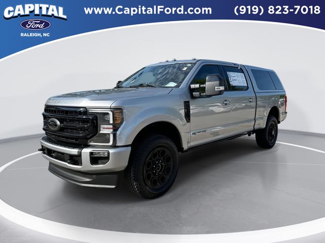 Silver Metallic 2022 Ford F-250 Super Duty Lariat Crew Cab 4WD Pickup Truck Four-Wheel Drive Automatic