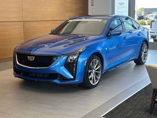 Coastal Blue Metallic 2026 Cadillac CT5 Sedan All-Wheel Drive Automatic