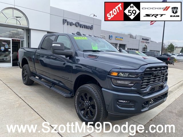 Forged Blue Metallic 2026 RAM 2500 Big Horn Crew Cab 4WD Pickup Truck Four-Wheel Drive 8-Speed Automatic