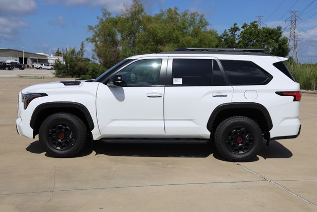2026 Toyota Sequoia TRD Pro White at Gullo Toyota