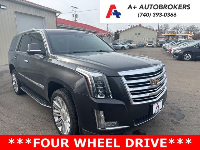 Gray 2016 Cadillac Escalade Platinum 4WD SUV / Crossover Four-Wheel Drive 8-Speed Automatic