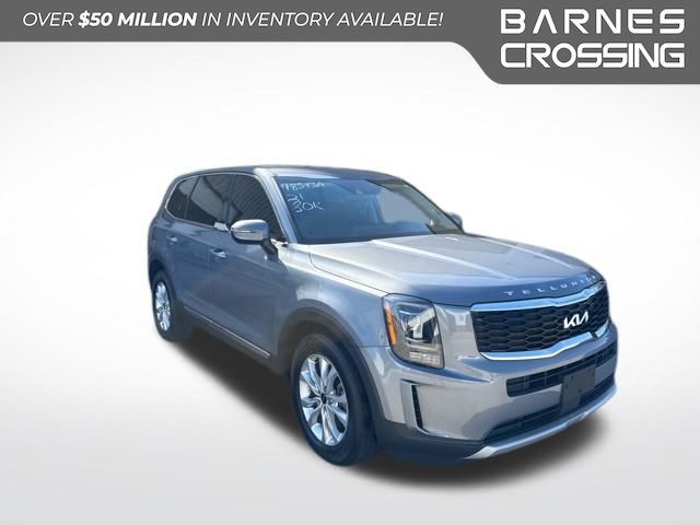 Everlasting Silver 2022 Kia Telluride LX AWD SUV / Crossover All-Wheel Drive 8-Speed Automatic