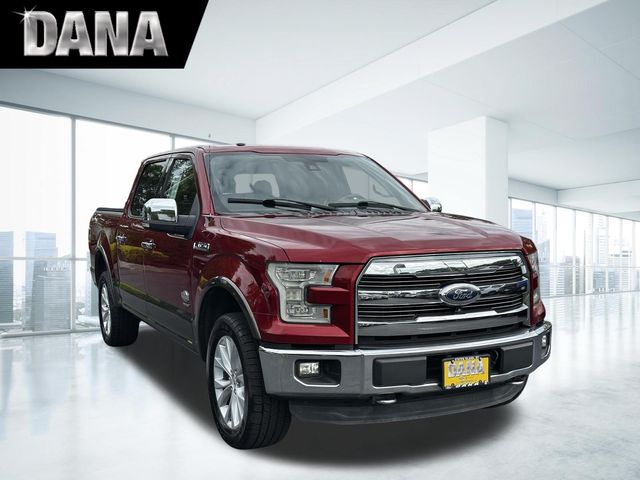 Ruby Red Metallic Tinted Clearcoat 2015 Ford F-150 Pickup Truck Four-Wheel Drive 6-Speed Automatic