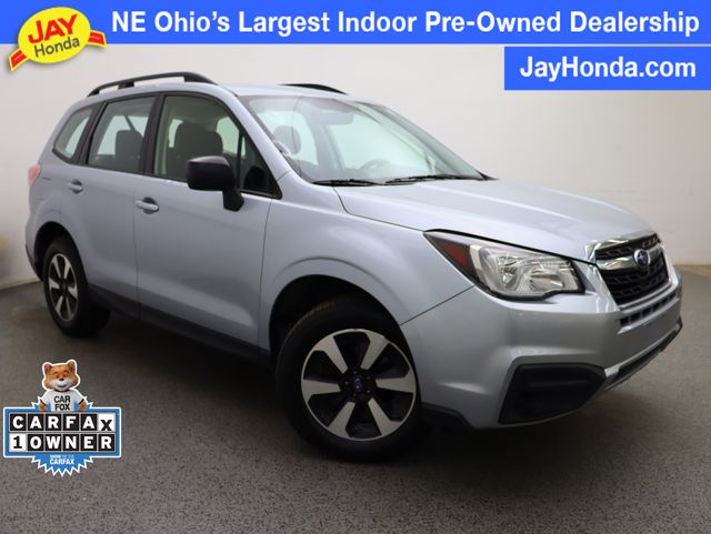 Ice Silver Metallic 2018 Subaru Forester SUV / Crossover All-Wheel Drive Continuously Variable Transmission