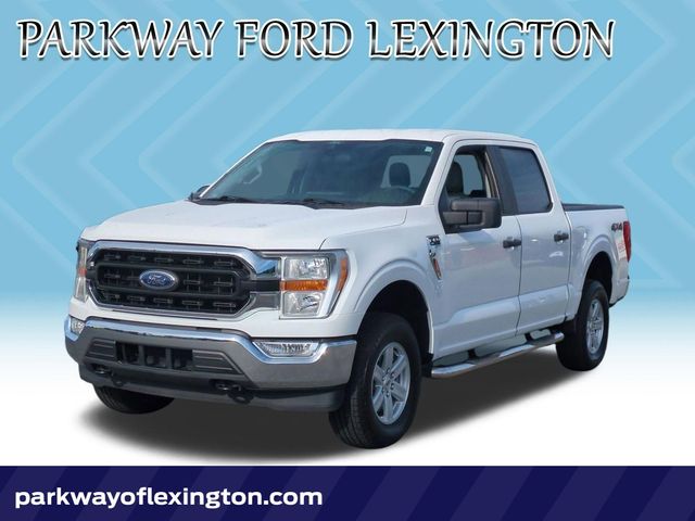 Oxford White 2021 Ford F-150 XLT SuperCrew 4WD Pickup Truck Four-Wheel Drive Automatic