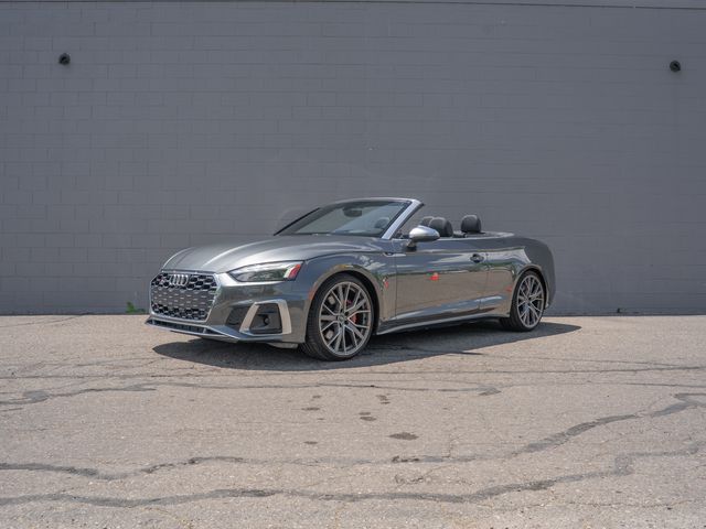 Daytona Gray Pearl 2021 Audi S5 3.0T quattro Prestige Cabriolet AWD Convertible All-Wheel Drive 8-Speed Automatic