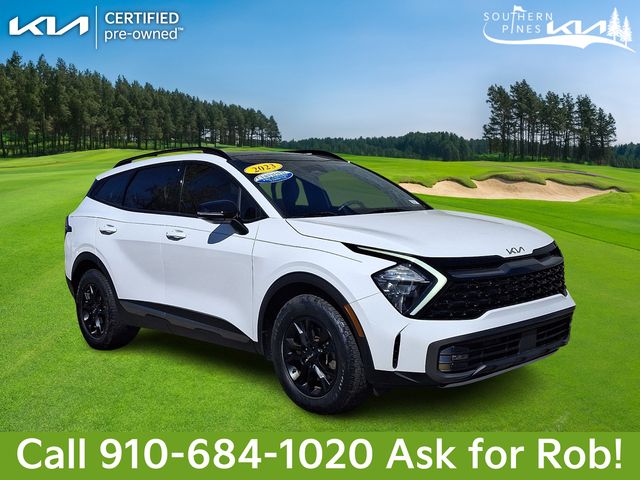 Glacial White Pearl 2023 Kia Sportage X-Pro AWD SUV / Crossover All-Wheel Drive 8-Speed Automatic