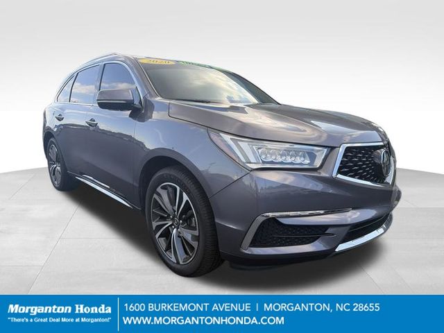 Gray (Modern Steel Metallic) 2020 Acura MDX SUV / Crossover All-Wheel Drive 9-Speed Automatic