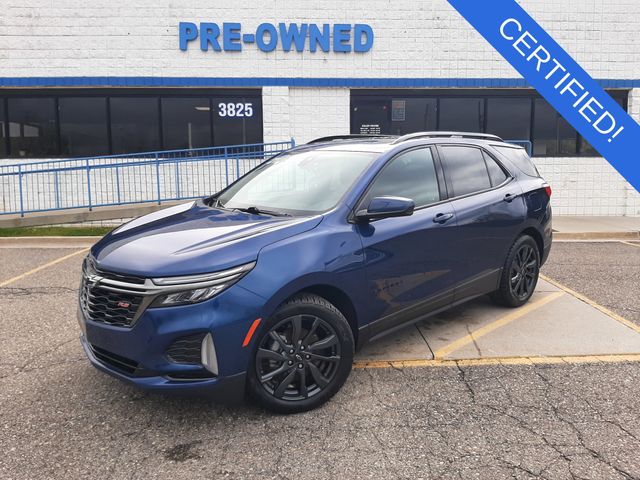 Blue Glow Metallic 2023 Chevrolet Equinox SUV / Crossover Front-Wheel Drive 6-Speed Automatic Overdrive