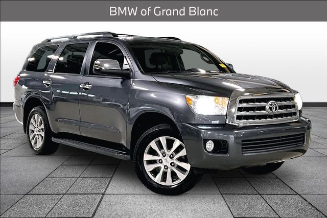 Magnetic Gray Metallic 2016 Toyota Sequoia Limited 4WD SUV / Crossover Four-Wheel Drive 6-Speed Automatic