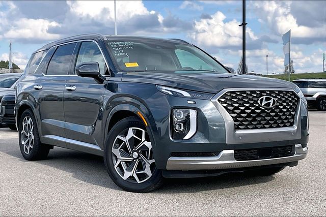 Gray (Steel Graphite) 2022 Hyundai Palisade Calligraphy FWD SUV / Crossover Front-Wheel Drive 8-Speed Automatic