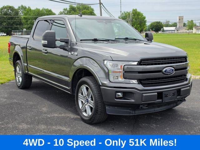 Gray 2019 Ford F-150 Pickup Truck Four-Wheel Drive Automatic