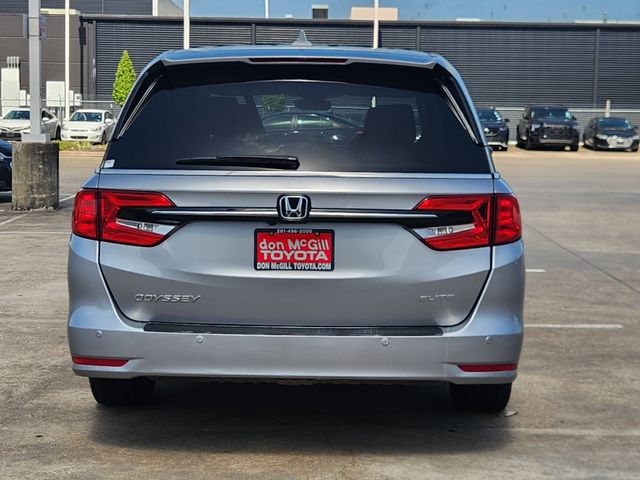 2023 Honda Odyssey Elite Silver at Classic Elite Chevrolet Sugar Land