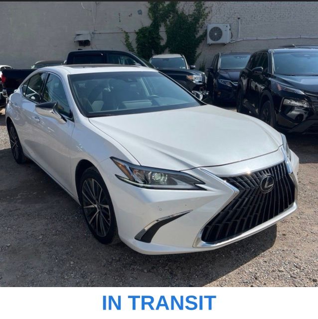 White Pearl 2023 Lexus ES Sedan Front-Wheel Drive 8-Speed Automatic