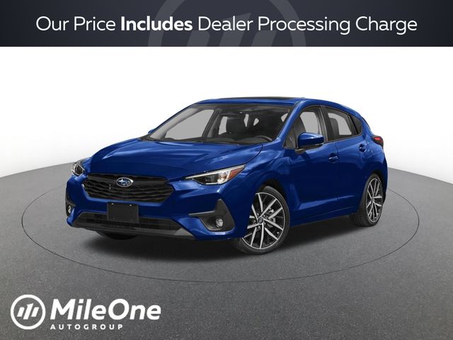 Sapphire Blue Pearl 2024 Subaru Impreza Wagon All-Wheel Drive Continuously Variable Transmission