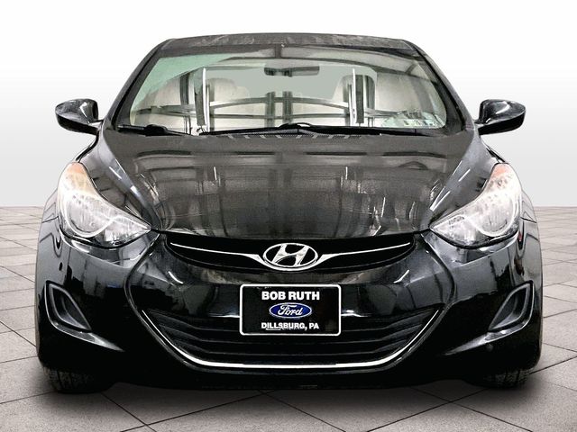 2013 Hyundai Elantra GLS Black at Klick Lewis Buick Chevrolet