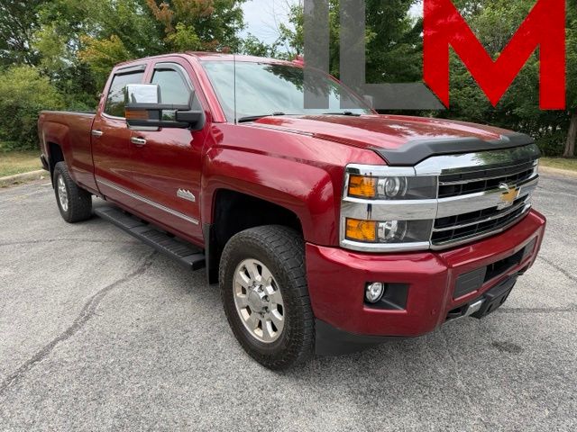 Cajun Red Tintcoat 2018 Chevrolet Silverado 3500HD Pickup Truck Four-Wheel Drive 6-Speed Automatic Overdrive