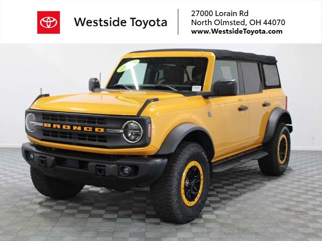 Cyber Orange Metallic Tricoat 2022 Ford Bronco SUV / Crossover Four-Wheel Drive 7-Speed Manual