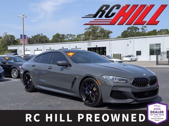 Dravit Gray Metallic 2020 BMW 8 Series Coupe All-Wheel Drive 8-Speed Automatic