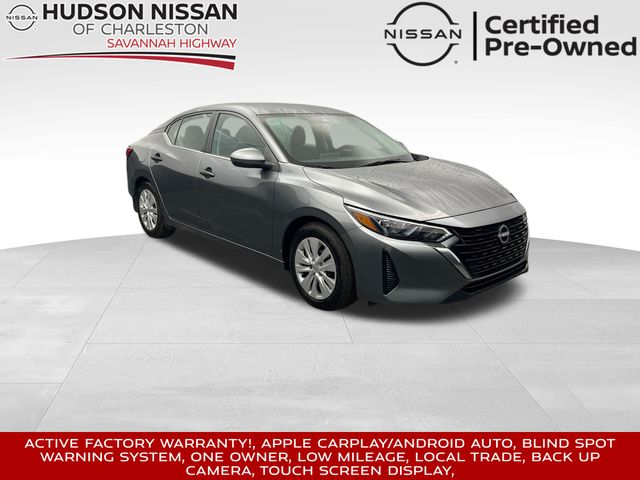 2024 Gun Metallic Nissan Sentra S Sedan