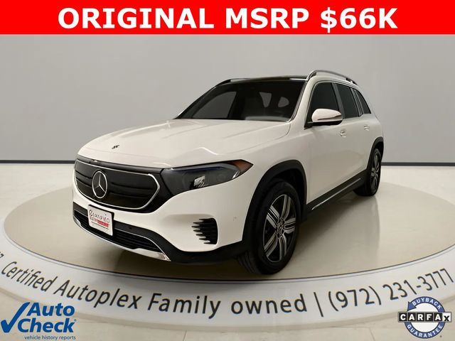 White 2023 Mercedes-Benz EQB 300 4MATIC AWD SUV / Crossover All-Wheel Drive 1-Speed Automatic