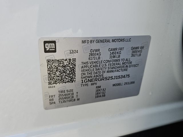 2025 Chevrolet Traverse FWD LT