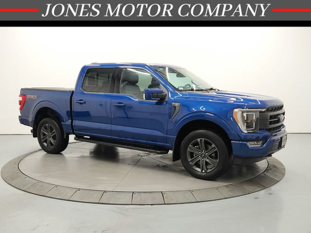 Blue 2023 Ford F-150 Pickup Truck Four-Wheel Drive Automatic