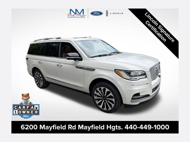 Pearl Metallic 2024 Lincoln Navigator SUV / Crossover Four-Wheel Drive Automatic