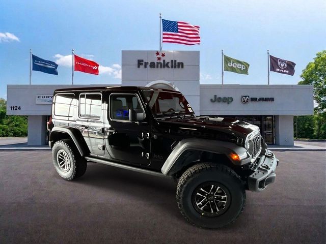 Black Clearcoat 2026 Jeep Wrangler SUV / Crossover Four-Wheel Drive 8-Speed Automatic