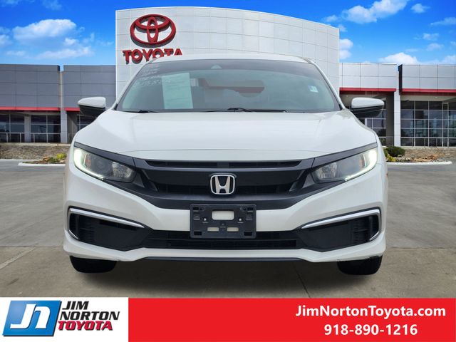 Used 2019 Honda Civic LX with VIN 2HGFC2F64KH530965 for sale in Tulsa, OK