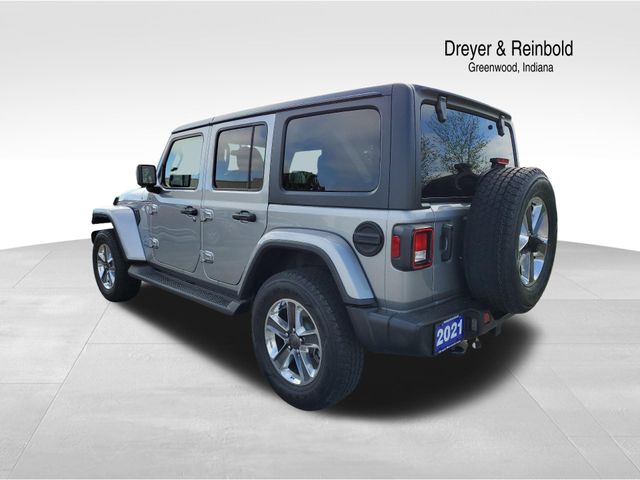 Silver 2021 JEEP WRANGLER for sale in Greenwood, IN Photo 7