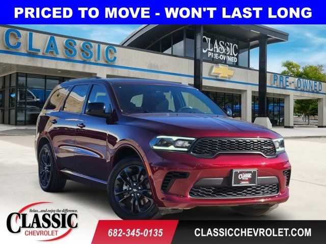 Octane Red Pearlcoat 2025 Dodge Durango GT RWD SUV / Crossover Rear-Wheel Drive 8-Speed Automatic