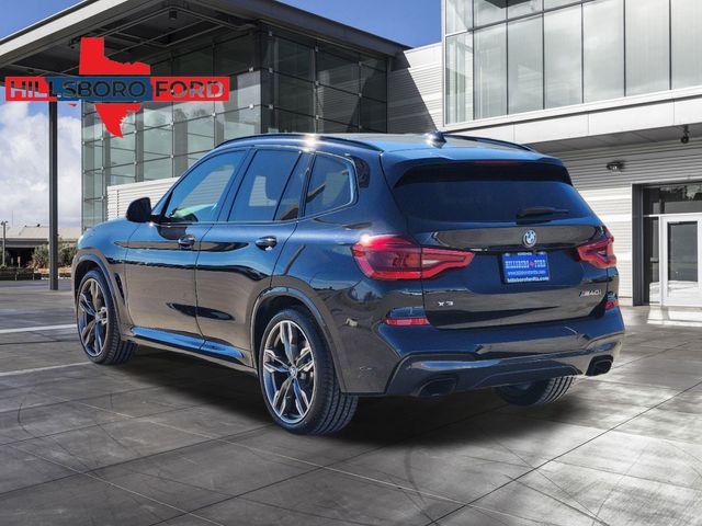 2021 Carbon Black Metallic BMW X3 M40i AWD SUV