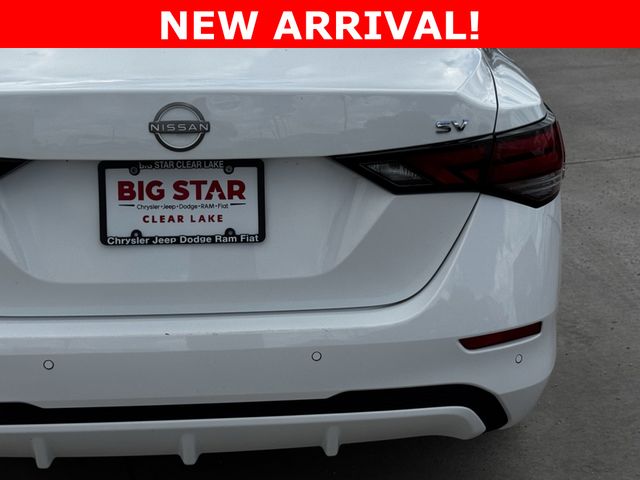 2024 Nissan Sentra SV White at Texan Dodge Chrysler Jeep Ram